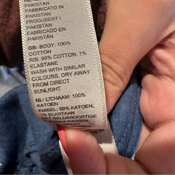 Fat Face Boys Large 10/11 Blue Striped Long Sleeve Shirt NWT - Picture 4 of 5